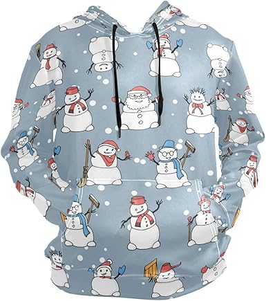 snowman hoodie