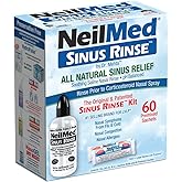 NeilMed Sinus Rinse - A Complete Sinus Nasal Rinse Kit, 50 count (Pack of 1) Count may vary