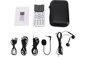 SUNGOOYUE Voice Changer Sound Card, Portable Sound Effects Machine with 15 Voice Modes LED Indicators Noise Reduction, for Li