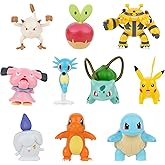 Pokemon Battle Figure Pack Nine 2-inch Figures and One 4.5-inch Figure