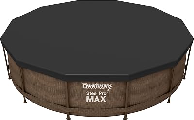 Bestway Round Pool Cover 3.66m for Above Ground Pools