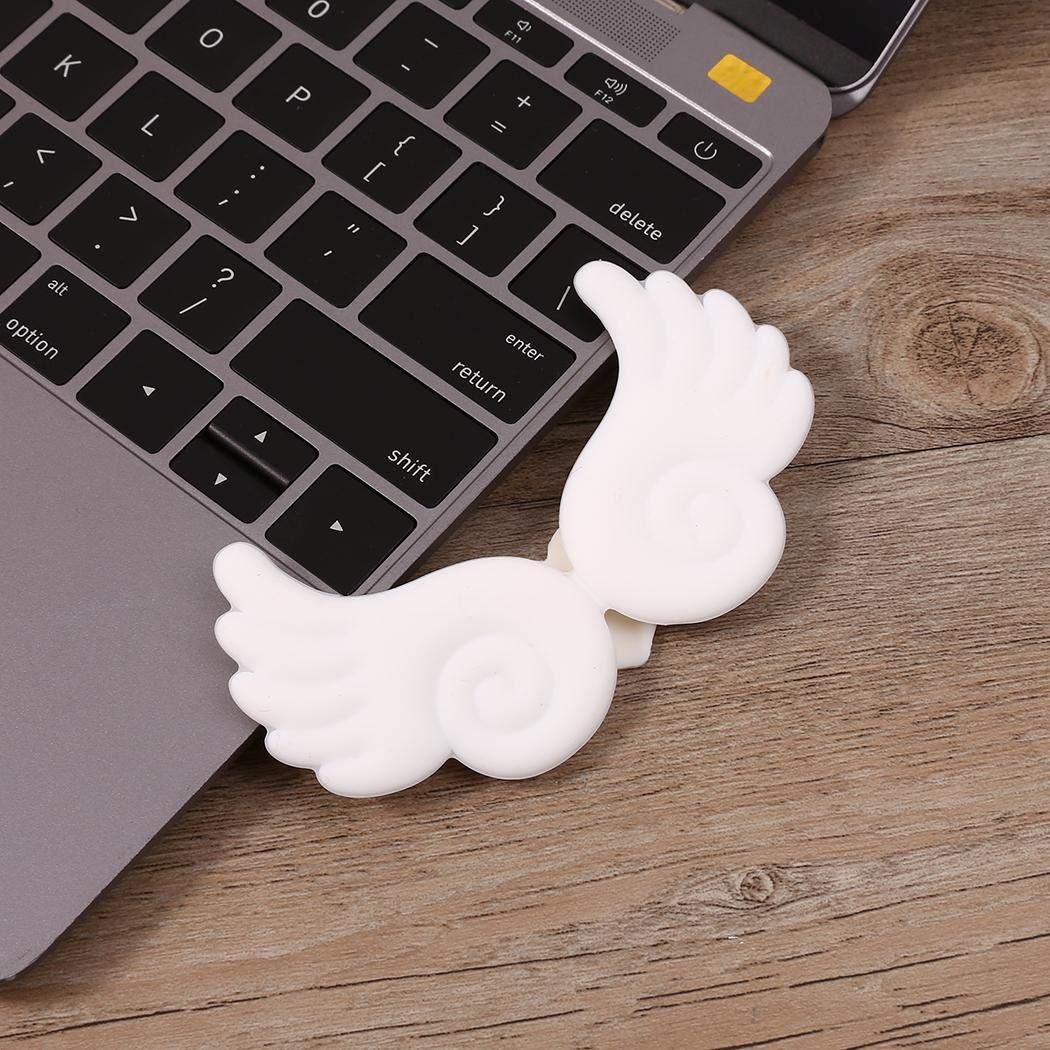 Kigin Cute Animal Shape Phone Holder Winder Cable for Phone Stands