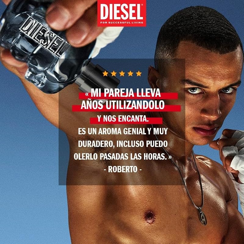 Diesel only the brave eau de toilette para homens em spray 50 ml