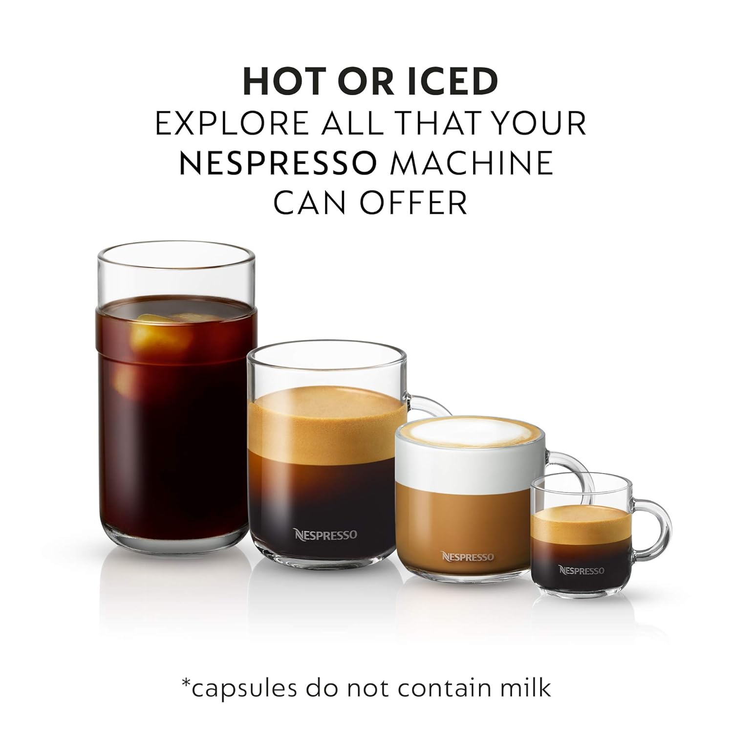 Nespresso Capsules VertuoLine, Stormio, Dark Roast Coffee, 30 Count Coffee Pods, Brews 7.8oz: Grocery & Gourmet Food