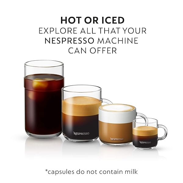 NESPRESSO CAPSULES VERTUO, MELOZIO, MEDIUM ROAST COFFEE, 30-COUNT COFFEE PODS, BREWS 7.8OZ.