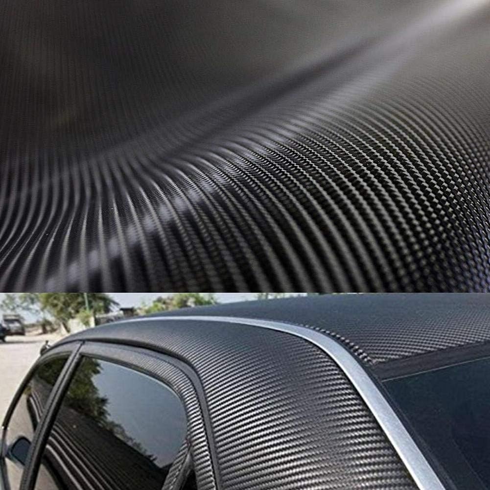 Amazon Co Jp Dragonone 3d ブラック 黒 自動車高品質なハイライトリアルカーボンシート ラッピングフィルム カーボンシート カーボンフィルム カーボンファイバー エア抜き溝仕様 45cm X 150cm 車 バイク