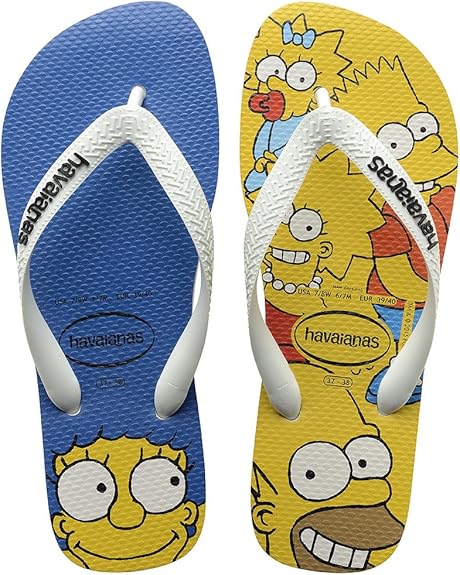 bart simpson havaianas