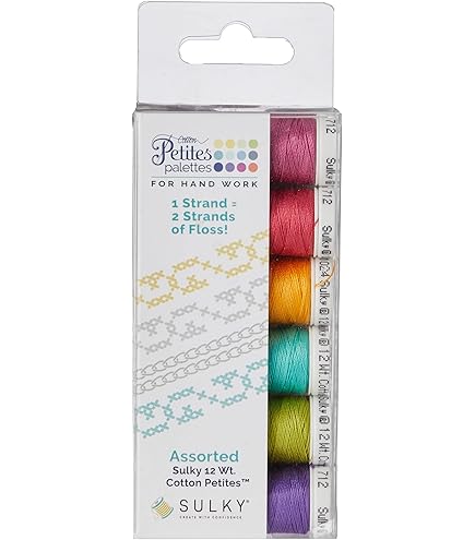 Presencia Finca Perle Cotton ~ Size #5~ Thread Sampler
