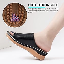 Aomigoct Sandals for Women Wedge Shoes: Comfortable