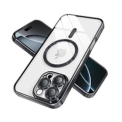IAIYOXI Magnetic Clear Case for iPhone 16 Pro Max