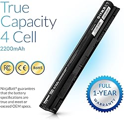 NinjaBatt Battery M5Y1K for Dell Inspiron 14 15 17