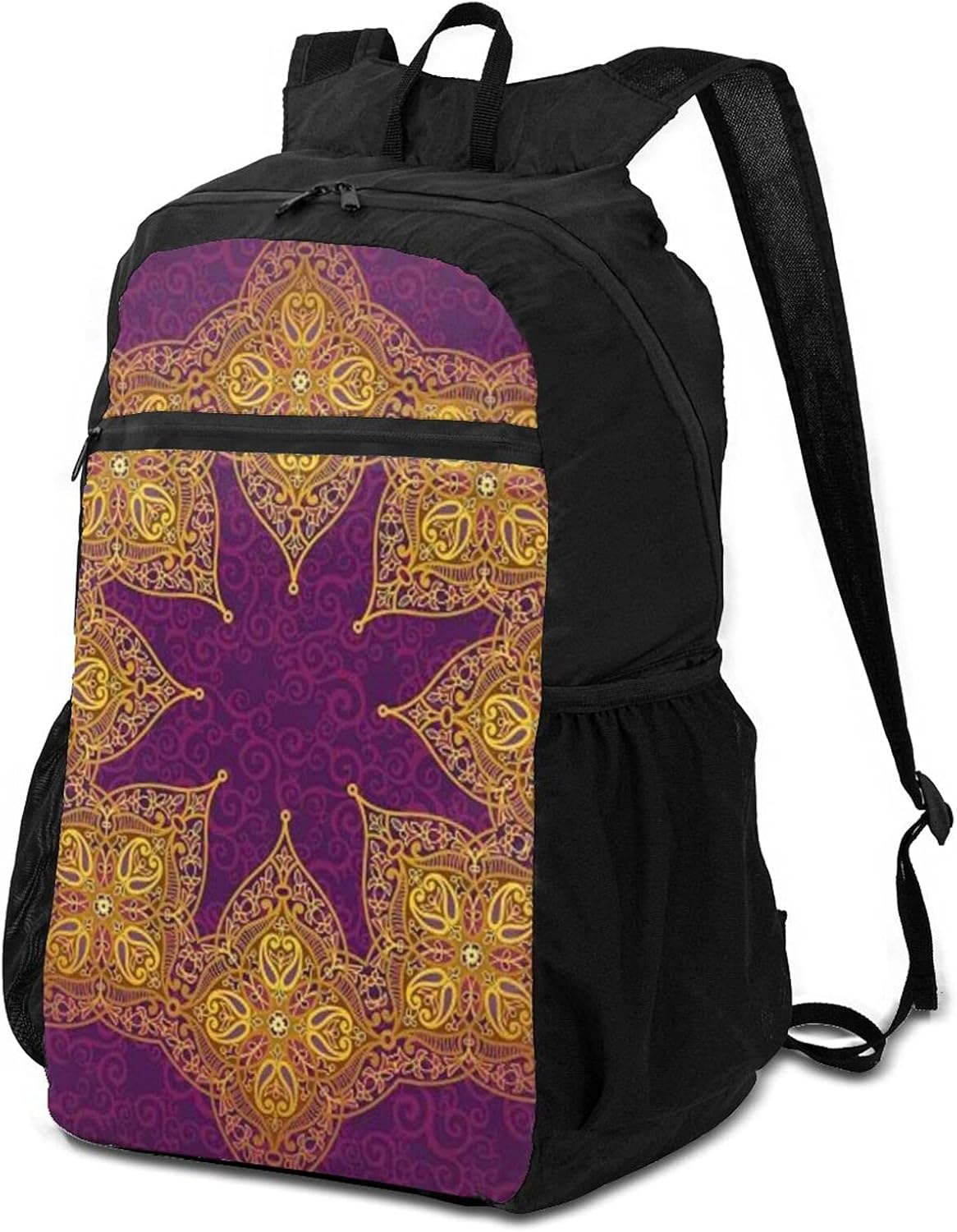 School Backpack Storage Packet Laptop Backpack Traditional Mandala
