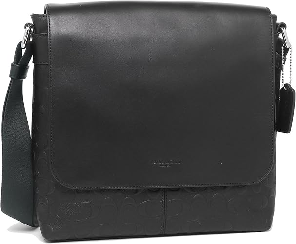 Amazon コーチ ショルダーバッグ アウトレット メンズ Coach F Niblk ブラック 並行輸入品 Coach コーチ ショルダーバッグ
