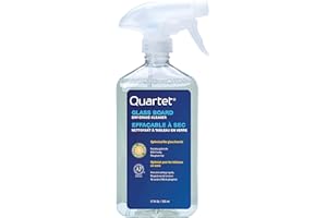 Quartet Glass Dry Erase White Board Cleaner, Whiteboard Cleaning Spray, 17 oz, Orange Scented (562)