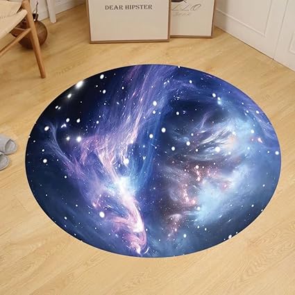 Amazon Com Gzhihine Custom Round Floor Mat Space