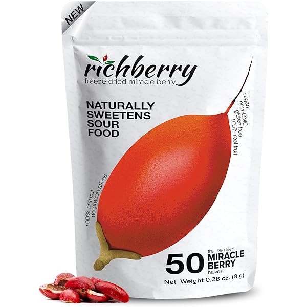 Amazon.com: Miracle Berries by Snozzberry Farm | 175 berry halves