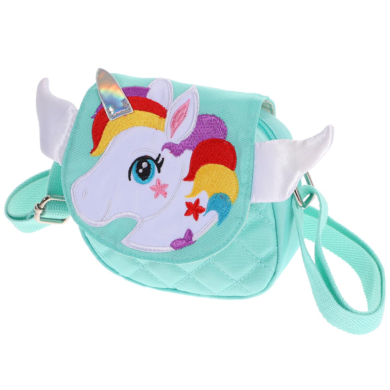 TENDYCOCO Unicorn Bags for Girls Crossbody Bag Unicorn Messenger Purse Cute Handbag Mini for Girls Kids