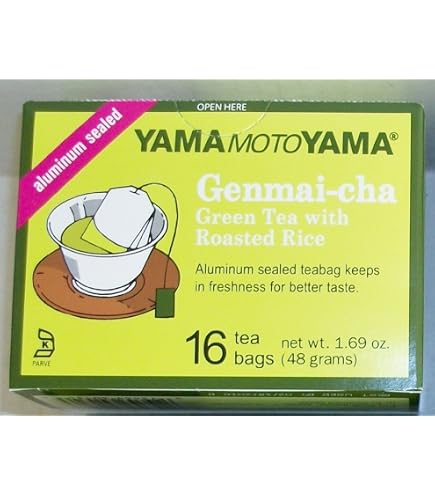 Amazon.com : Yamamotoyama Organic Decaf Genmaicha Premium Green
