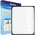 Filter Bros 200 HEPA Replacement Filter Particle Fits BLUEAIR 205, 280i