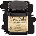 Dixie Belle Paint Company Chalk Finish Furniture Paint | Caviar (32oz) | Matte Black Chic Chalk Mineral Paint | DIY Furniture Paint