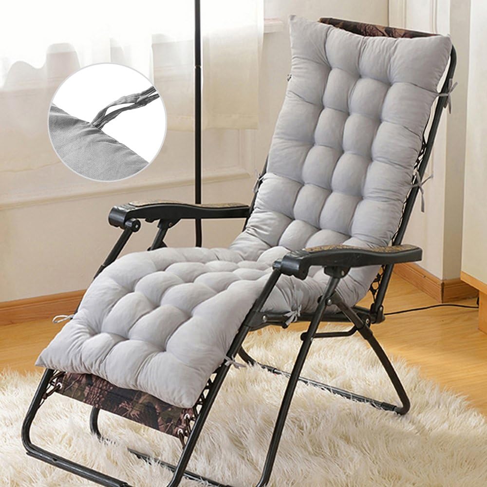 Rocking Chair Cotton Cushion Chair Pads Outdoor Seat Cushion Sofa Cushion 60 Inch For Garden Sun