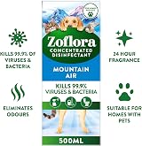 Zoflora Mountain Air Concentrated Disinfectant 500 ml Multi-Surface view 2