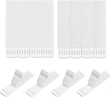 LEUOSO 36 Pairs 72 Strips Heavy Duty Picture Hanging Strips 19x92mm