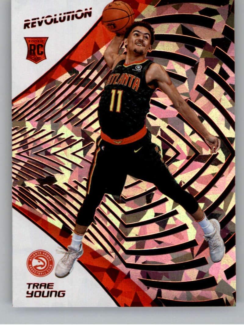 2018-19 Revolution Chinese New Year Red Parallel #150 Trae Young Atlanta Hawks Rookie Panini NBA Basketball Card