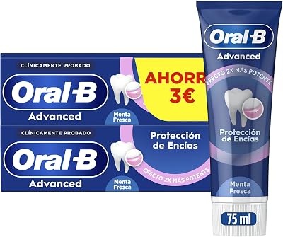 Advanced Protección de Encías Pasta de Dientes, Pack Ahorro 2x75 ml