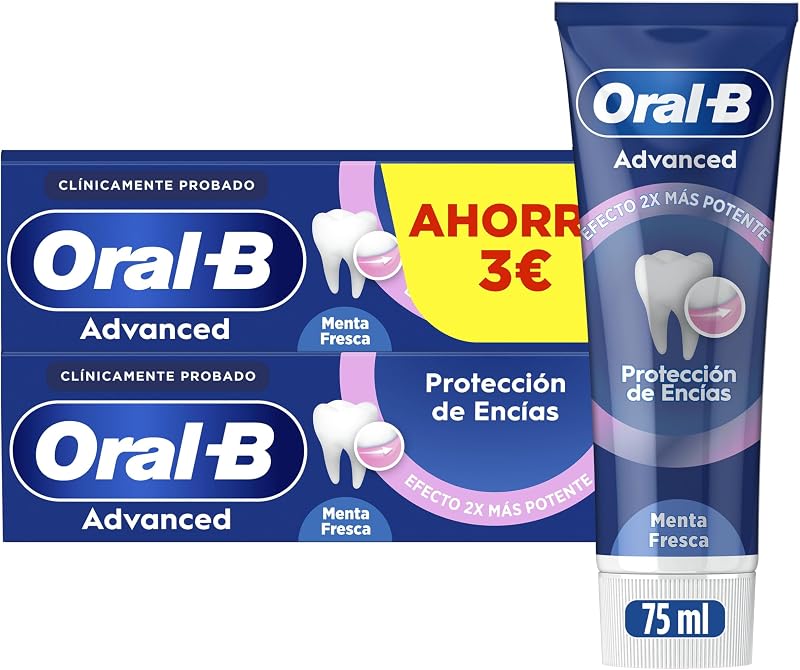 Advanced Protección de Encías Pasta de Dientes, Pack Ahorro 2x75 ml