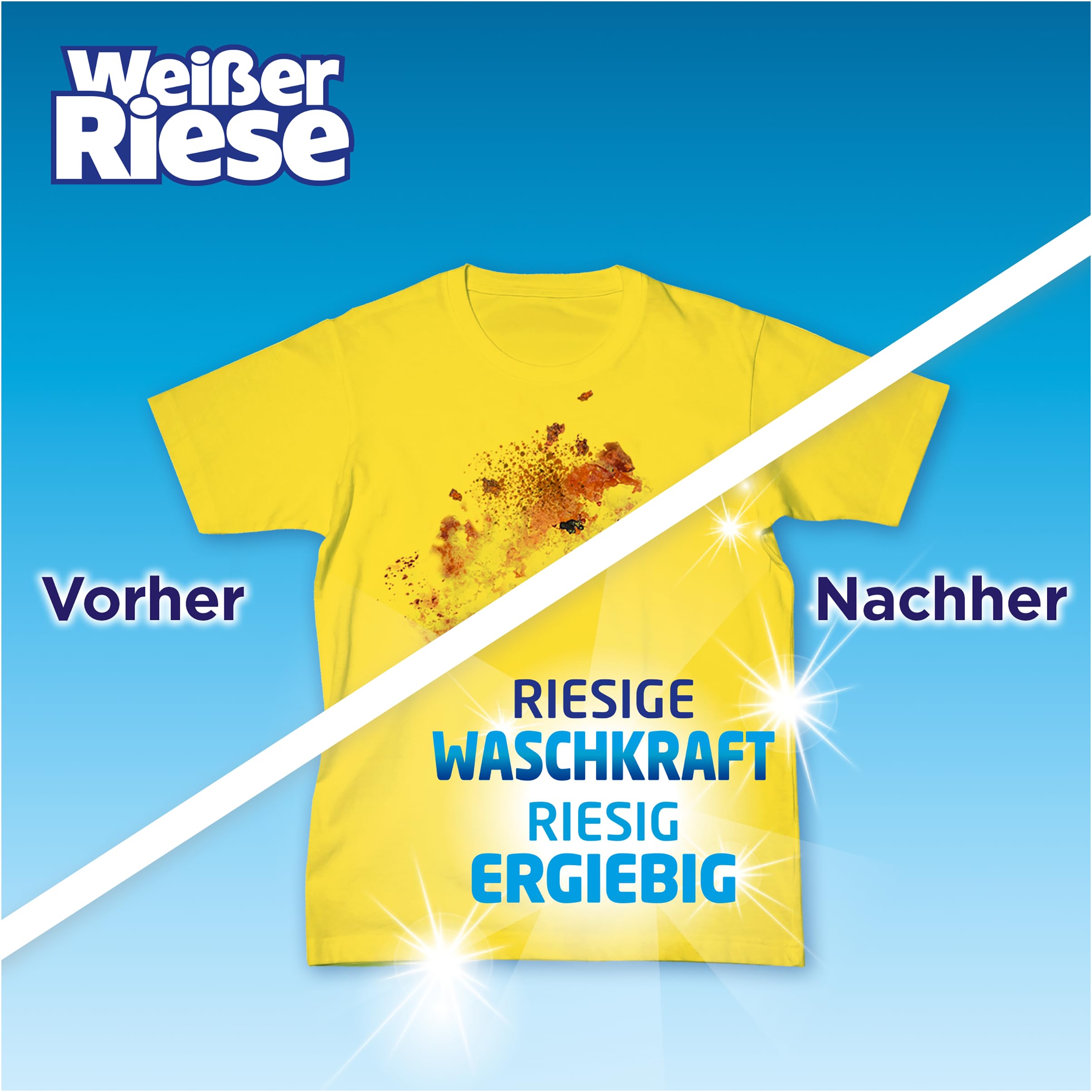 Weißer Riese Color Gel (100 Waschladungen), riesig ergiebiges Color Waschmittel mit riesiger Waschkraft ab 20 °C sorgt für strahlend saubere Wäsche, 100% recycelbar 3