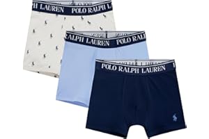 POLO RALPH LAUREN boys 3-pack Boxer Briefs