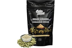 Enter Spice Cardamom Powder, 75g(2.6oz), 100% Natural & Vegan, With No Color or Preservatives, Ideal for Cooking, Delicious S