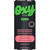 Oxy Rapid Acne Spot Treatment for Face &amp; Body, Maximum Strength 10% Benzoyl Peroxide Blemish Cream Medication for Blackheads, Prebiotic Pimple Cream, 1 oz
