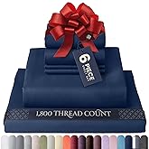 BELADOR Silky Soft King Sheet Set - 6 Piece Bed Sheets for King Size Bed, Secure-Fit Deep Pocket Sheets with Elastic, Breathable Hotel Sheets & Pillowcase Set, Wrinkle Free Oeko-Tex Sheets