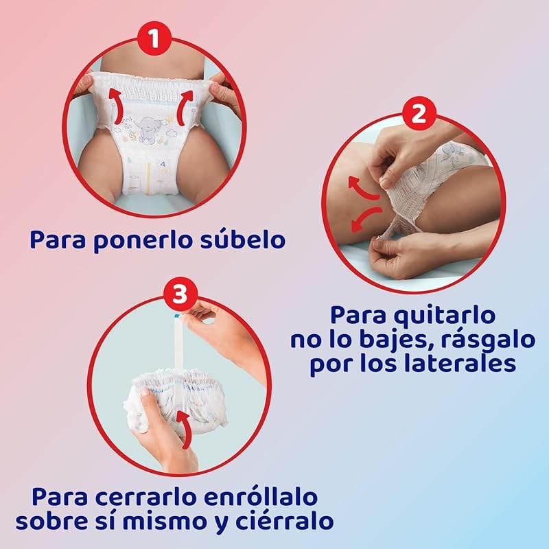 Pañal-Braguita Bebé Activity Talla 5 (11-17kg), 120 Pañales