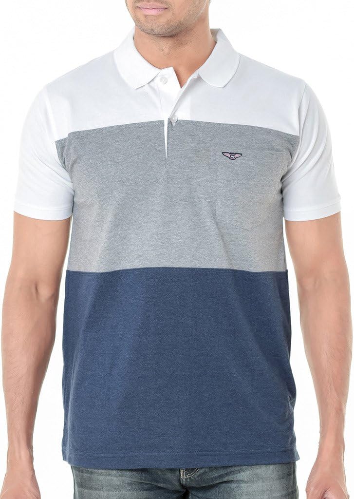 WEXFORD Men's Cotton Round Neck Half Sleeve Casual T-Shirt