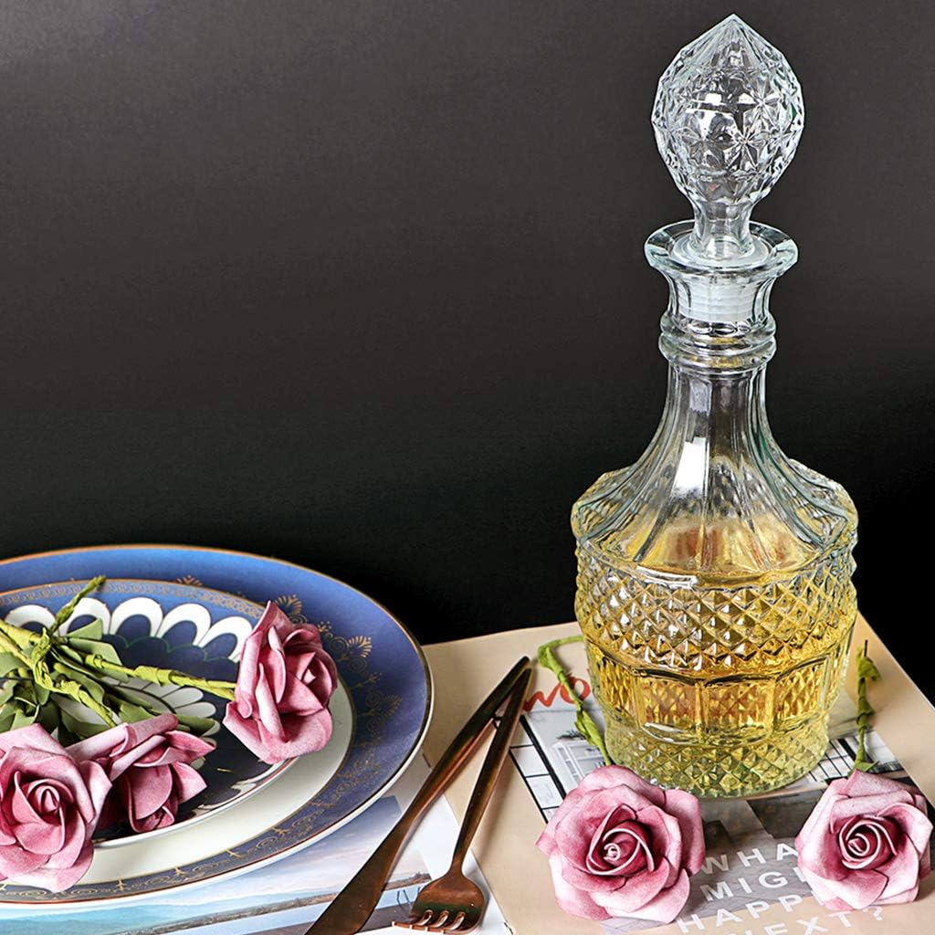 Skelang Carafe A Whisky En Verre 800 Ml Assiettes Et Plats De Service Pichets Carafes Et Carafes A Decanter gd In