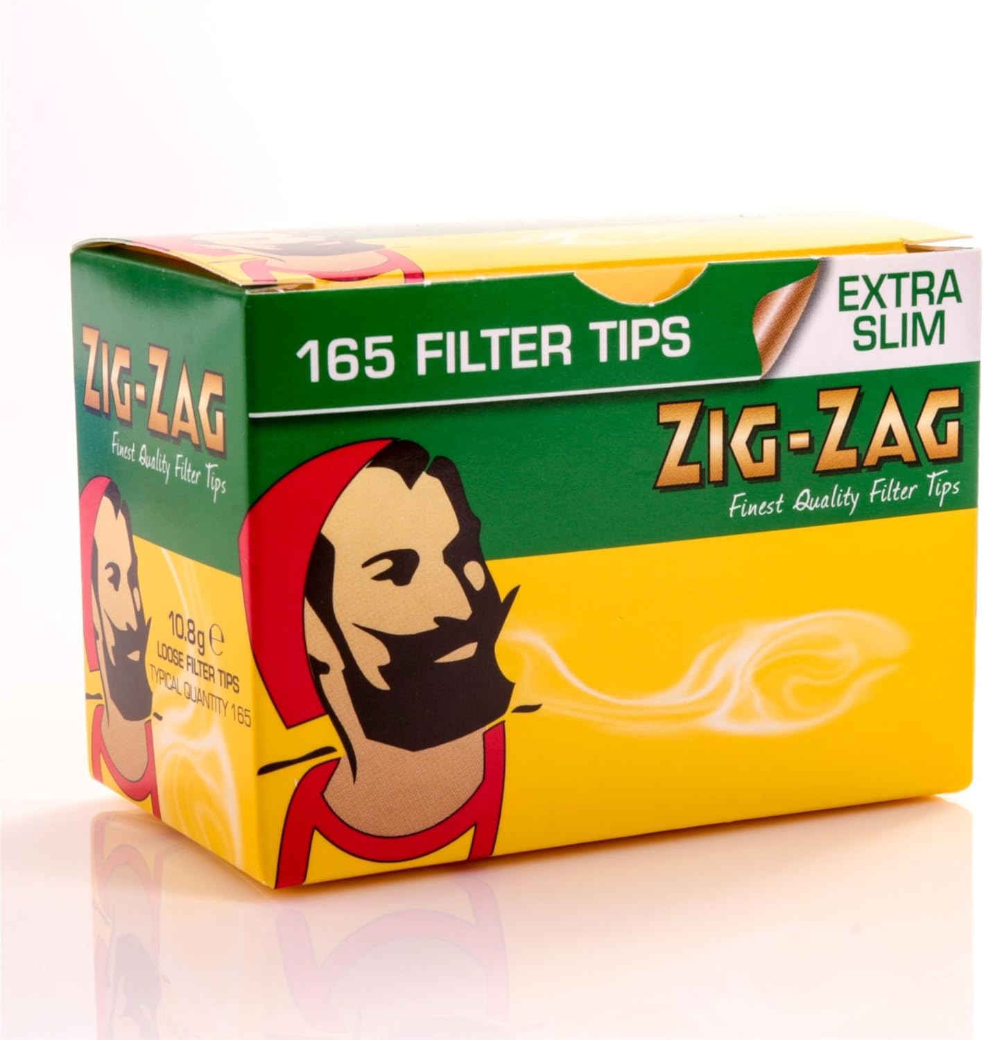 2475x Extra Slim Zig Zag Filter Tips NonWrapped for Finer Quality