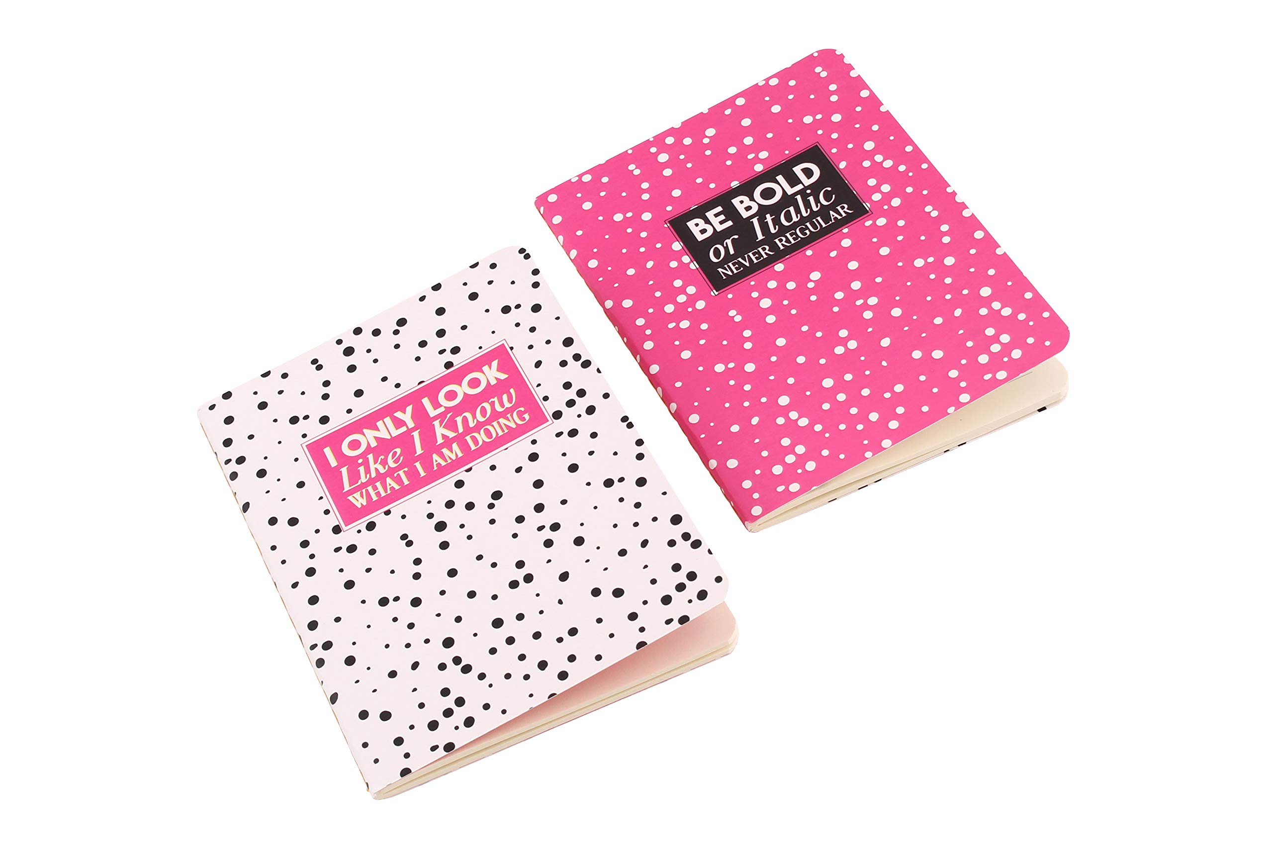 CGB Giftware Sweet Tooth I Only Look. Set of 2 A6 Notebooks