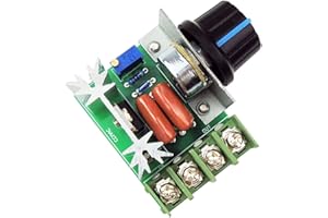 uniquegoods AC 50-220V 2000W(max) 25A SCR Constant Voltage AC Motor Speed Controller LED dimmers