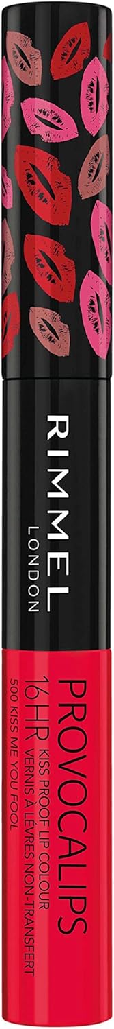 Rimmel London Provocalips 16HR Kissproof Lipstick, 5 Kiss Me You Fool, 7 ml, 500 Kiss Me You Fool, 7 ml (Pack of 1) - Image 3