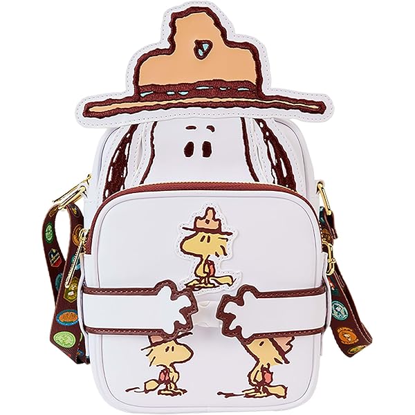 Mini Sac à Dos Peanuts – Snoopy, Great Pumpkin, Cuir Végétalien, Officiel