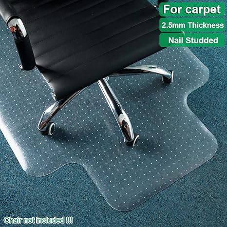 Amazon Com Office Chair Mat For Carpets Waterproof Pvc Multi