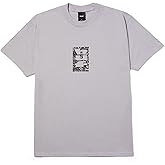 HUF METABLAST Short Sleeve Tee – Men’s Graphic T-Shirt, Cotton Crewneck with Front and Back Prints, Fit Streetwear Shirt