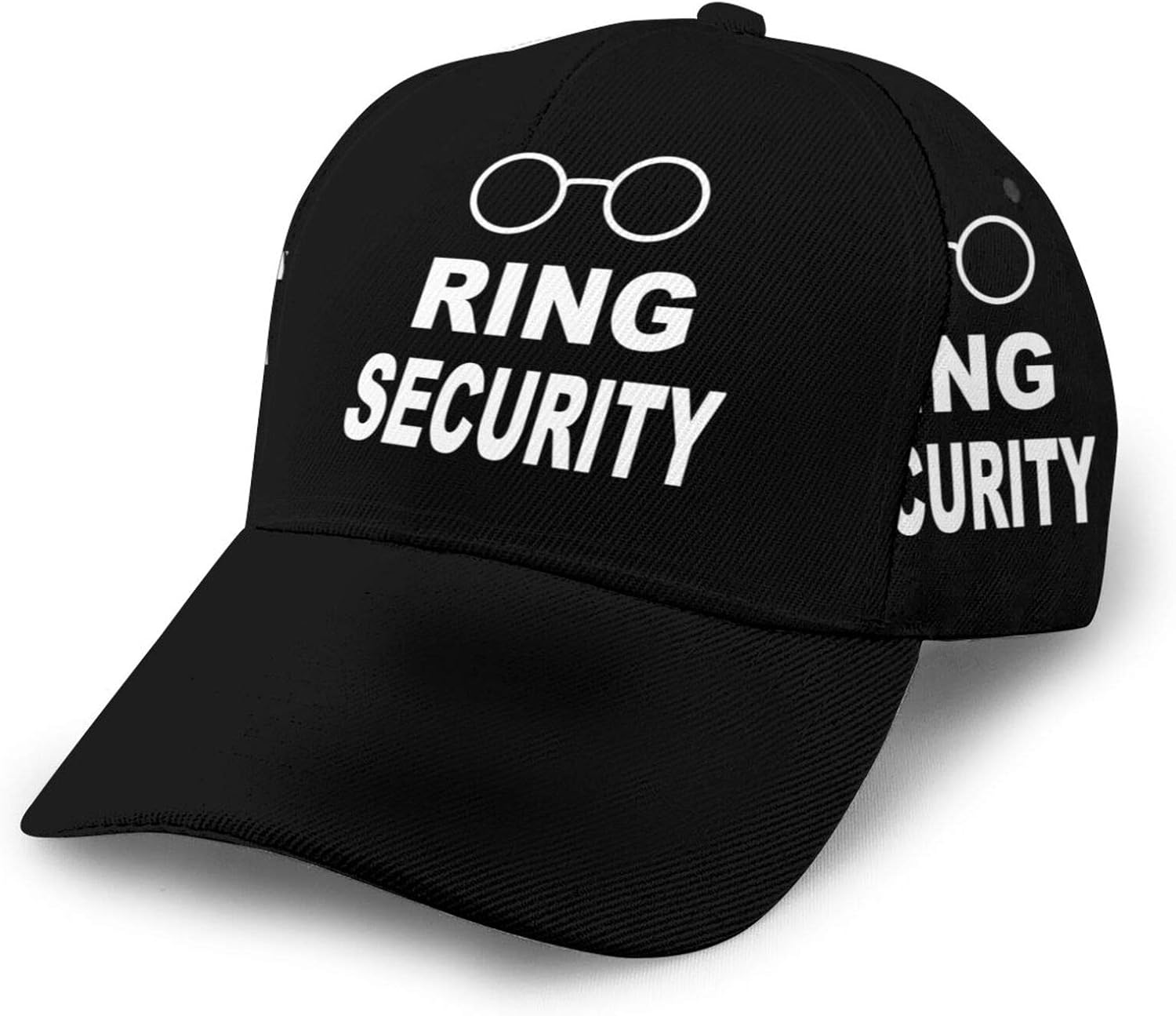 Ring Security Baseball Cap Trucker Hat Adult Unisex Adjustable 3D Cap