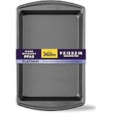 Wilton Platinum Non-Stick Oblong Baking Pan, Made Without PFAS, 13 x 9 in | DURALAST Silicone Infused Double Coating, 5X More Durable with Anti-Warping Technology, Perfect for Sheet &amp; Lasagna Baking
