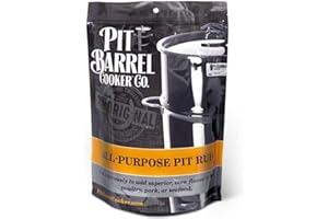 PIT BARREL COOKER CO. Pit Barrel Cooker All Purpose Pit Rub | Dry Rub for Smoker | All Purpose Seasoning for Poultry, Beef, Pork, Fish and Vegetables | 2.5 Ib Bag