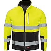 Red Kap mens Hi-visibility Soft Shell Jacket