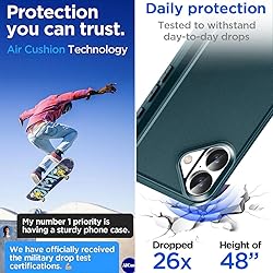 AICase for iPhone 16 Case with Glass